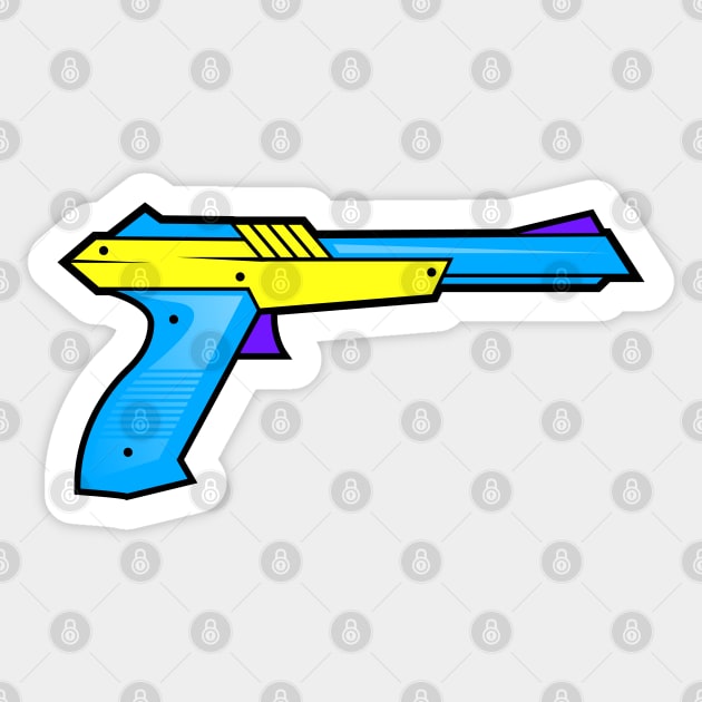 Toy Gun Retro gaming Video games Sticker by Tanguy44